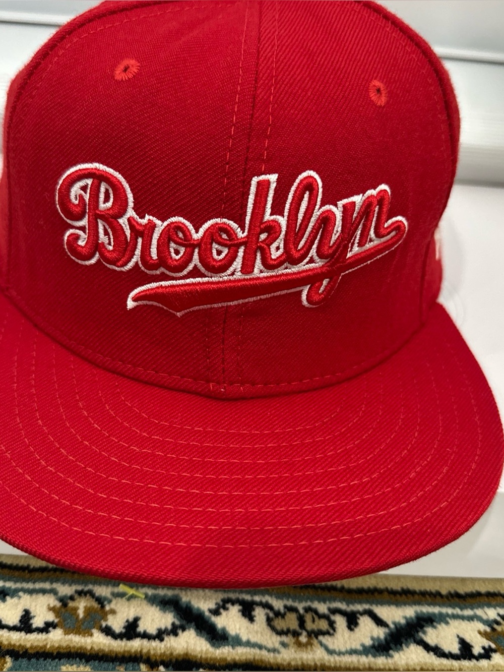 Brooklyn Dodgers Red Script Baseball Cap New Era